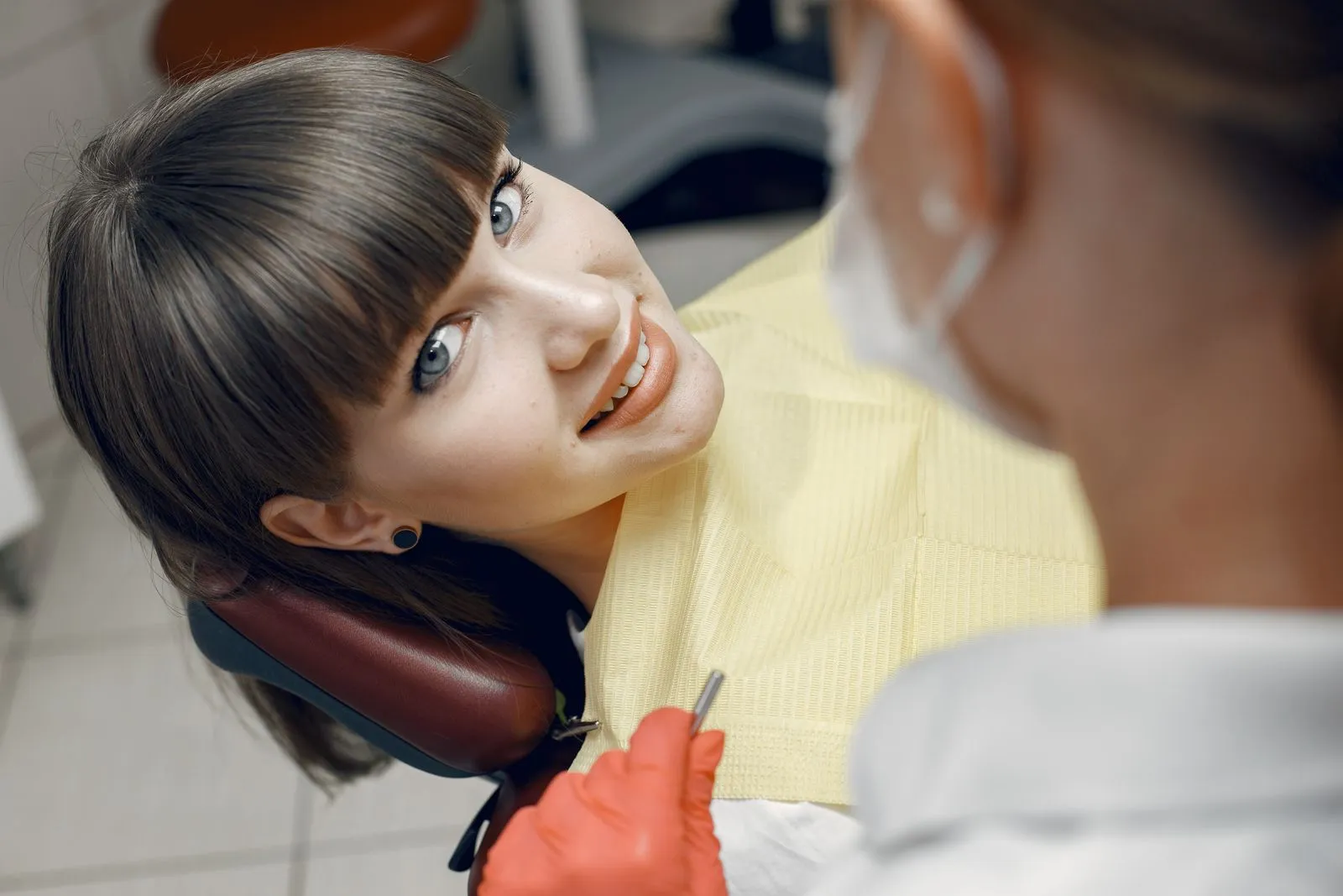 Illustrative after — bright natural smile (sample)