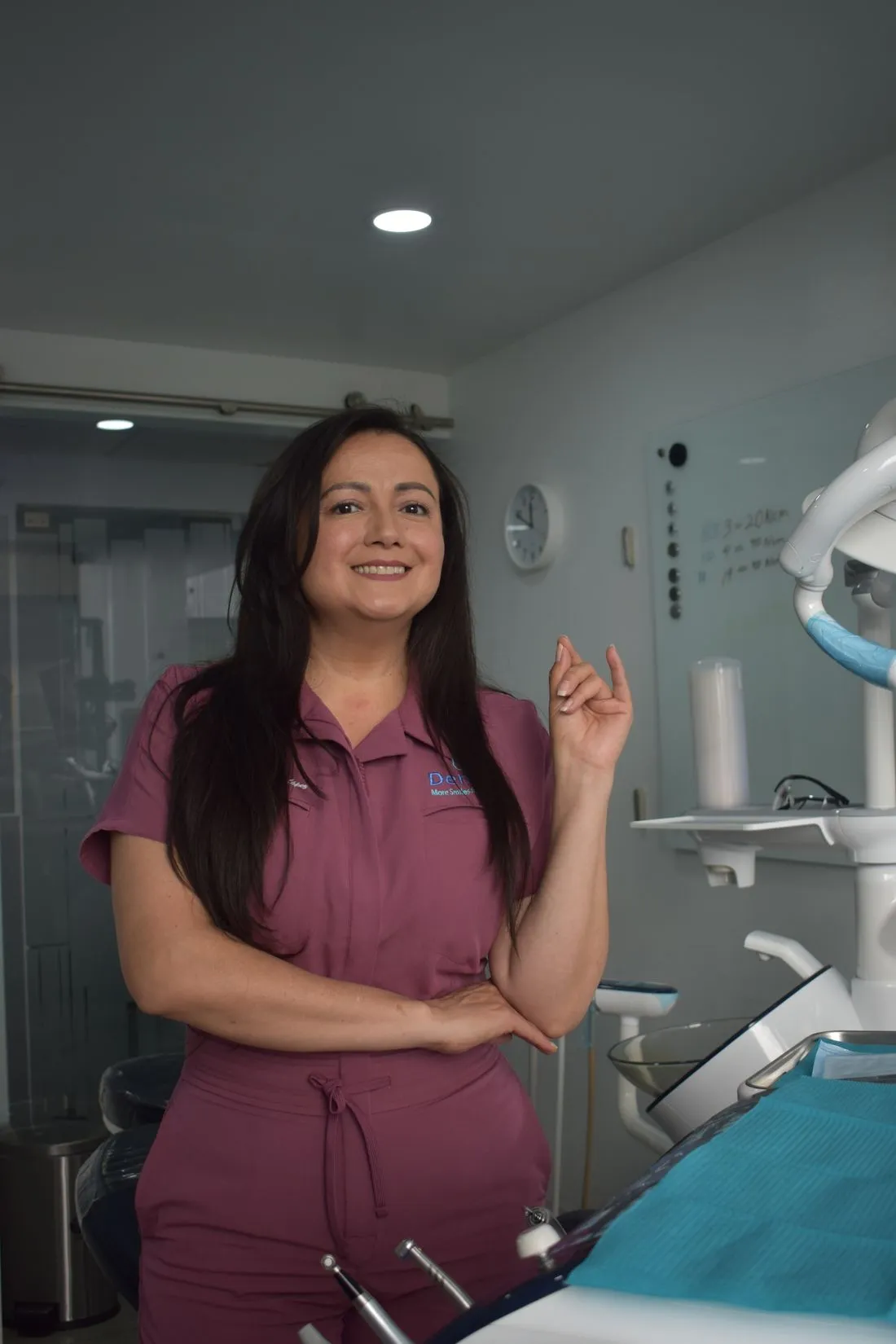 Portrait of Dr Priya Shah, fictional clinician